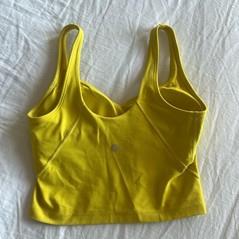Lululemon align tank size 2 - yellow